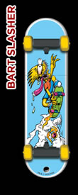 Santa Cruz SkateDrive Bart Slasher Model