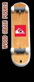 Quiksilver SkateDrive Wood Grain Pusher Model